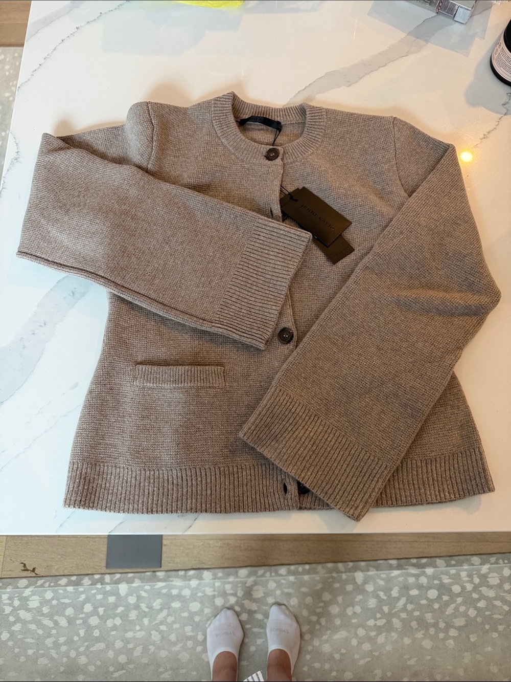 Jenni Kayne NWT Cooper Cardigan Taupe